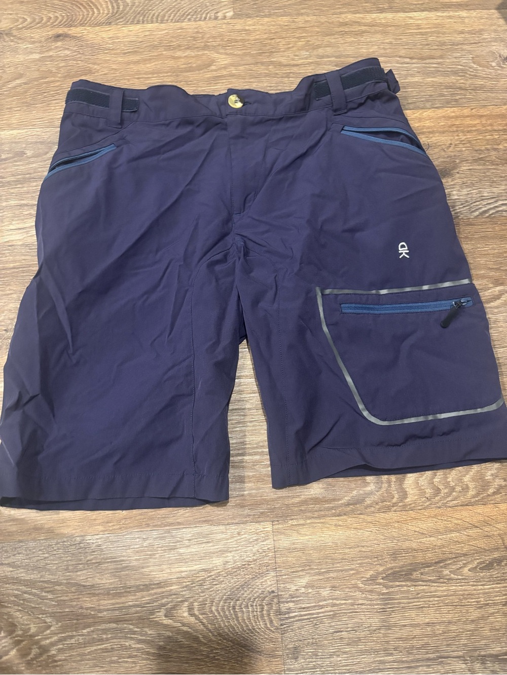 Little Donkey Andy Hiking Shorts Navy Lightweight Quick Dry 4 Way Stretch Mens S